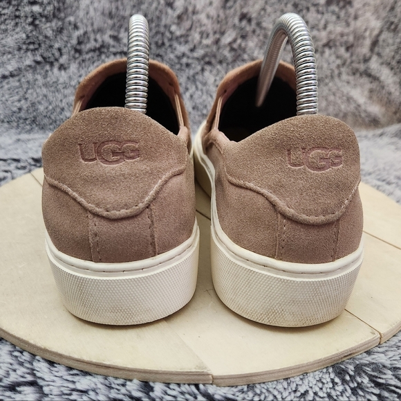 UGG Jass Pink Suede Sneaker Loafers Women's Size 8.5 - Picture 7 of 9